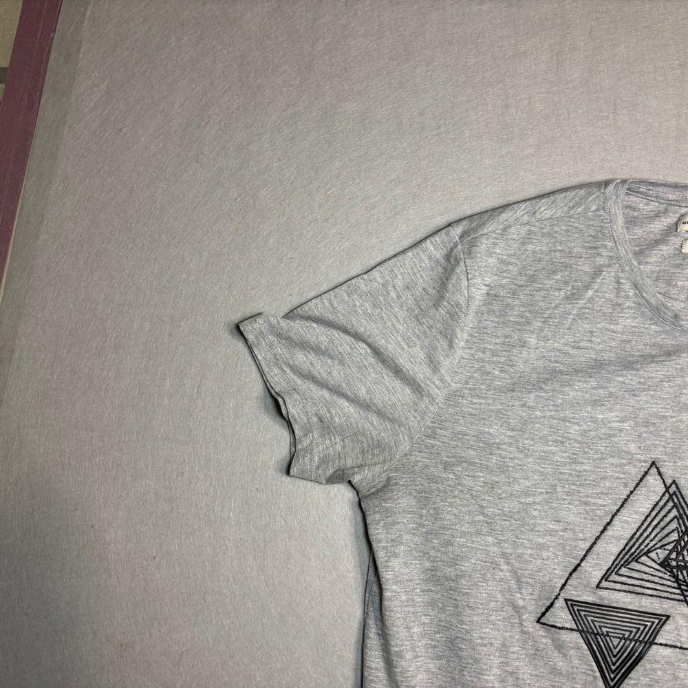 Altinyildiz Classics Slim Fit Geometric Graphic T-Shirt Men's S Gray - Picture 8 of 15